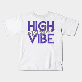 High Vibe Mystic - Purple Kids T-Shirt